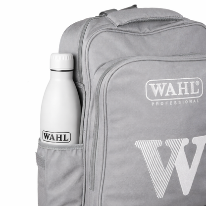 WAHL Barber Backpack, Grey w/White Logo