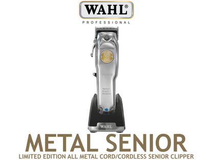 Wahl Professional 5 Star Senior Cordless Clipper All Metal - Limited Edition, Hair Clipper, Senior Clipper Perfect For Close Cuts & On Scalp Fades, Authorized Wahl Stockist NZ