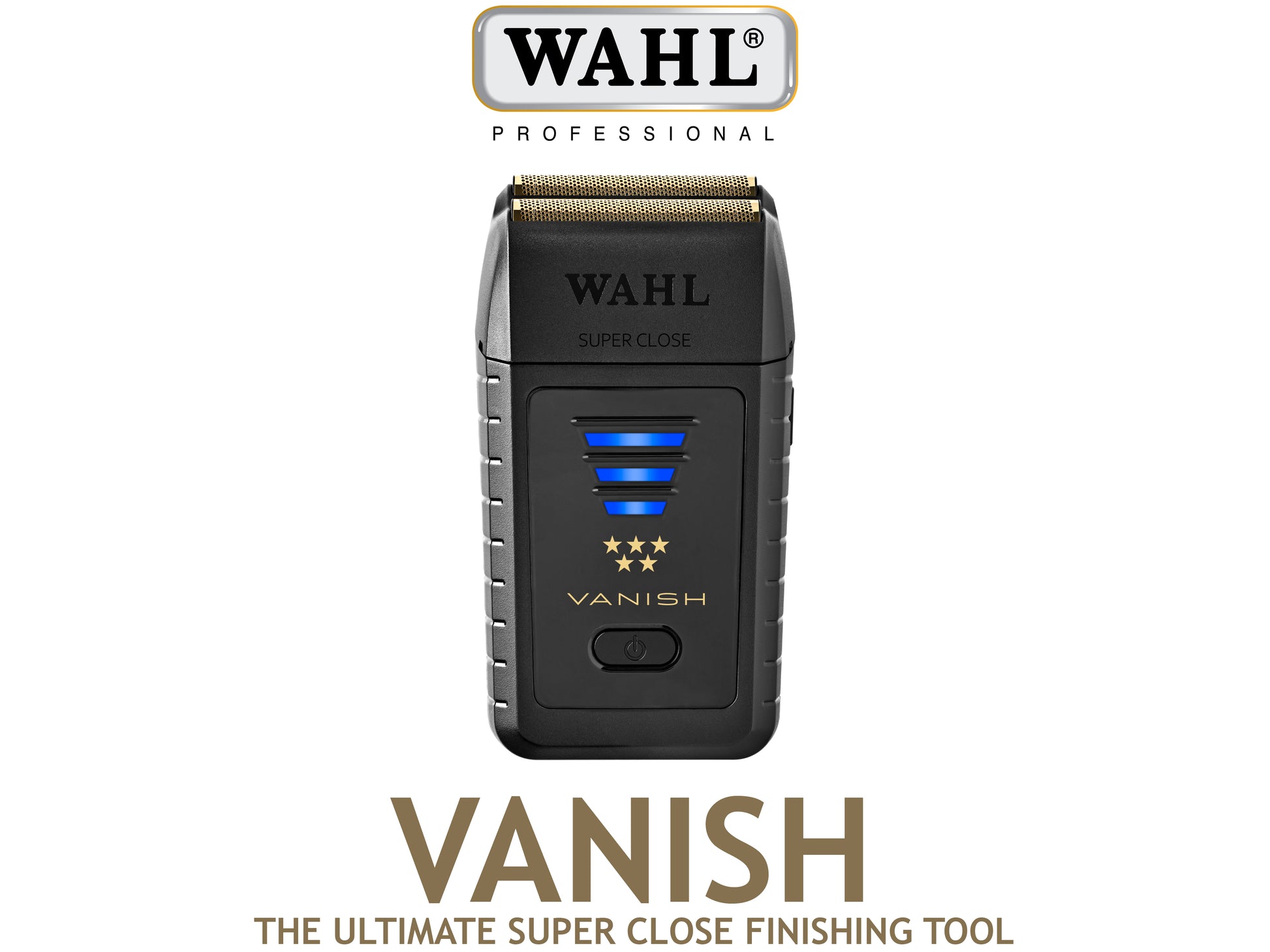 Wahl Professional 5 Star Vanish Finishing Foil Shaver, Wahl Vanish Shaver Super Close, Foil Shaver With 2 Foils, Professional Foil Shaver For Clean Edges And A Smooth Finish, Official Wahl Stockist NZ, Wahl AU/NZ Stockist, Professional Barber Tools And Supplies NZ, NZ Hair and Barber Supplies, Barber Supplies, Clipper