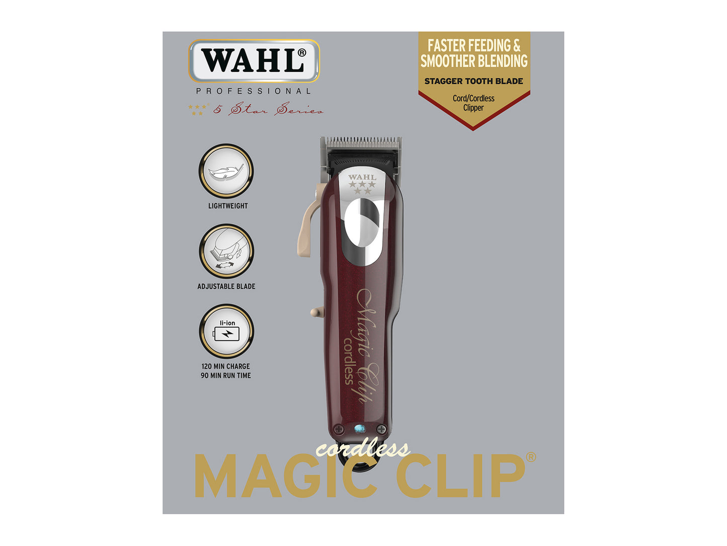 WAHL Professional 5 Star Series, Magic Clip Cordless