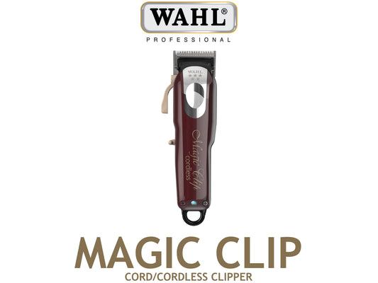 Wahl Professional 5 Star Magic Clip Cordless Clipper, Wahl Magic Clip With Stagger Tooth Crunch Blade, Perfect For Fades & Blending, Authorized Wahl Stockist NZ