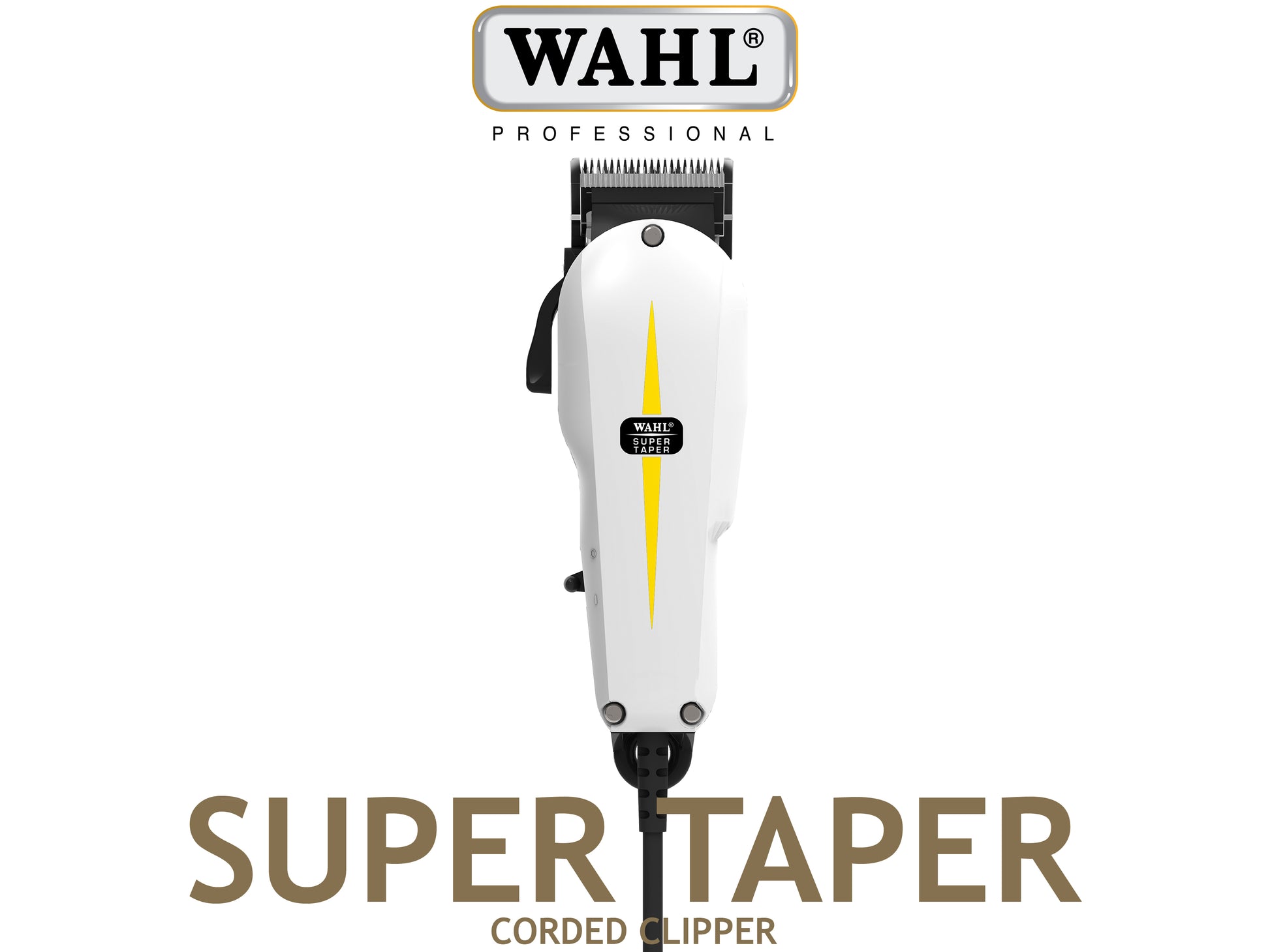 Wahl Corded Super Taper Clipper, Authorized NZ Wahl Stockist