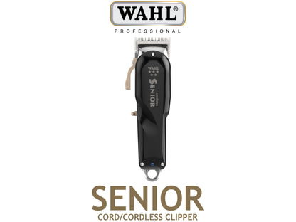 Wahl Professional 5 Star Senior Cordless Clipper, The Senior Clipper Perfect For Close Cuts & On Scalp Fades, Authorized Wahl Stockist NZ