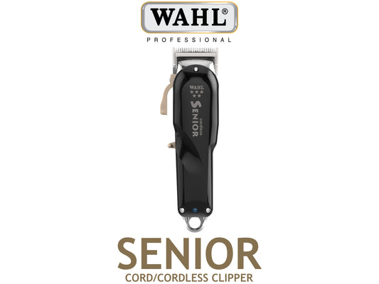 Wahl Professional 5 Star Senior Cordless Clipper, The Senior Clipper Perfect For Close Cuts & On Scalp Fades, Authorized Wahl Stockist NZ