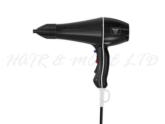 WAHL Powerdry Tourmaline Ionic Hair Dryer 2000W - Black