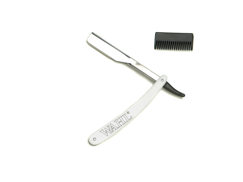 Wahl Folding Razor White, Wahl Barber Tools, Official Wahl NZ Stockist, Mens Shaving, Wahl Barber Supplies, Mens Grooming