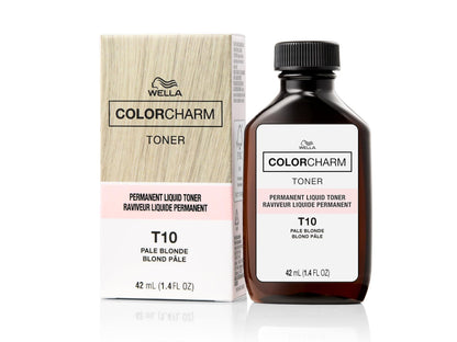 Wella Colour Charm Permanent Toner - #T10 Pale Blonde