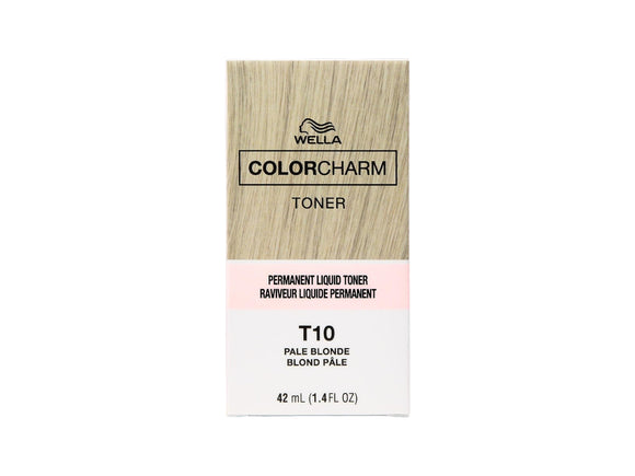 Wella Colour Charm Permanent Toner - #T10 Pale Blonde