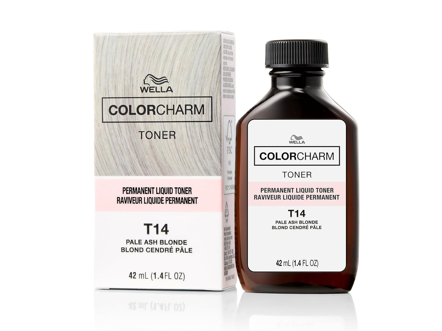 Wella Colour Charm Permanent Toner - #T14 Pale Ash Blonde