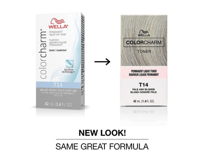 Wella Colour Charm Permanent Toner - #T14 Pale Ash Blonde