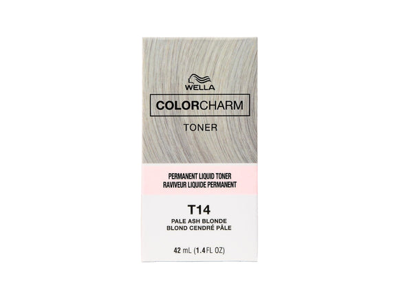 Wella Colour Charm Permanent Toner - #T14 Pale Ash Blonde