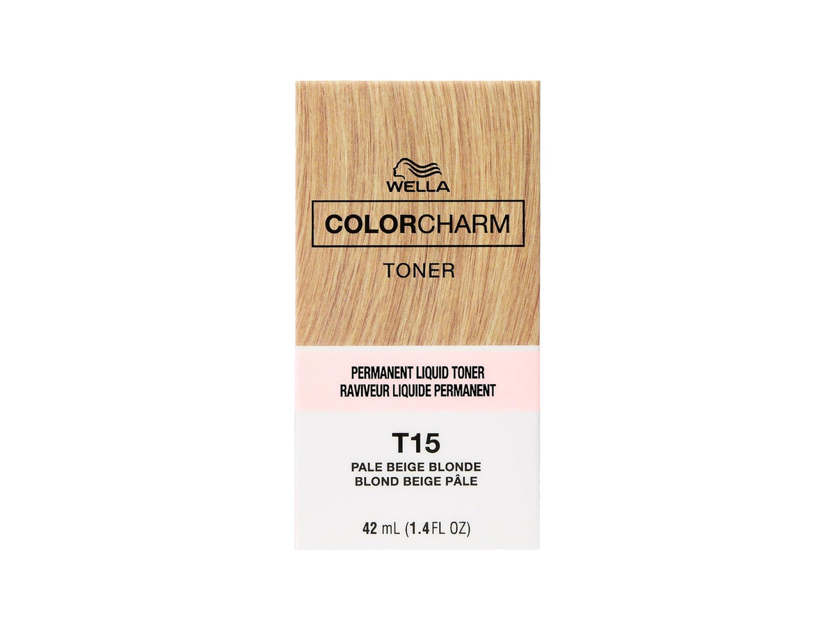 Wella Colour Charm Permanent Toner - #T15 Pale Beige Blonde