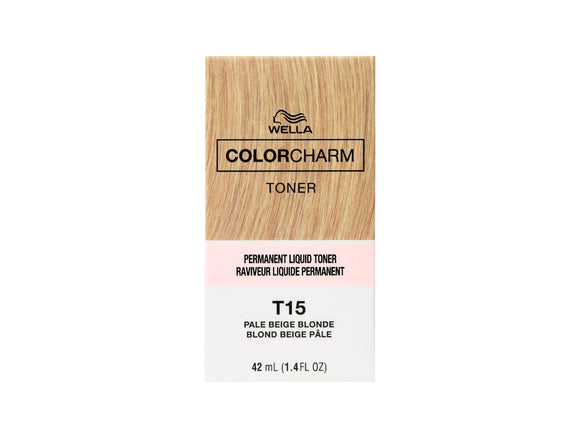 Wella Colour Charm Permanent Toner - #T15 Pale Beige Blonde