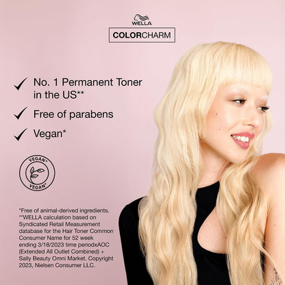 Wella Colour Charm Permanent Toner - #T27 Medium Beige Blonde