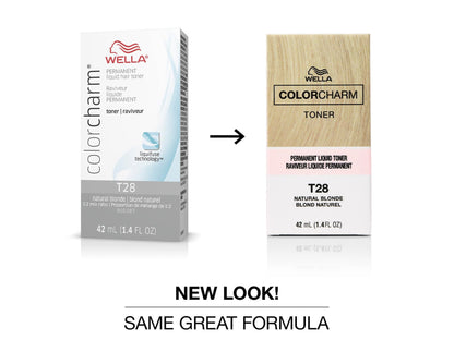 Wella Colour Charm Permanent Toner - #T28 Natural Blonde