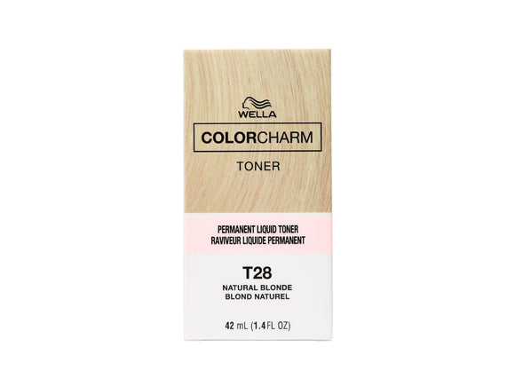 Wella Colour Charm Permanent Toner - #T28 Natural Blonde