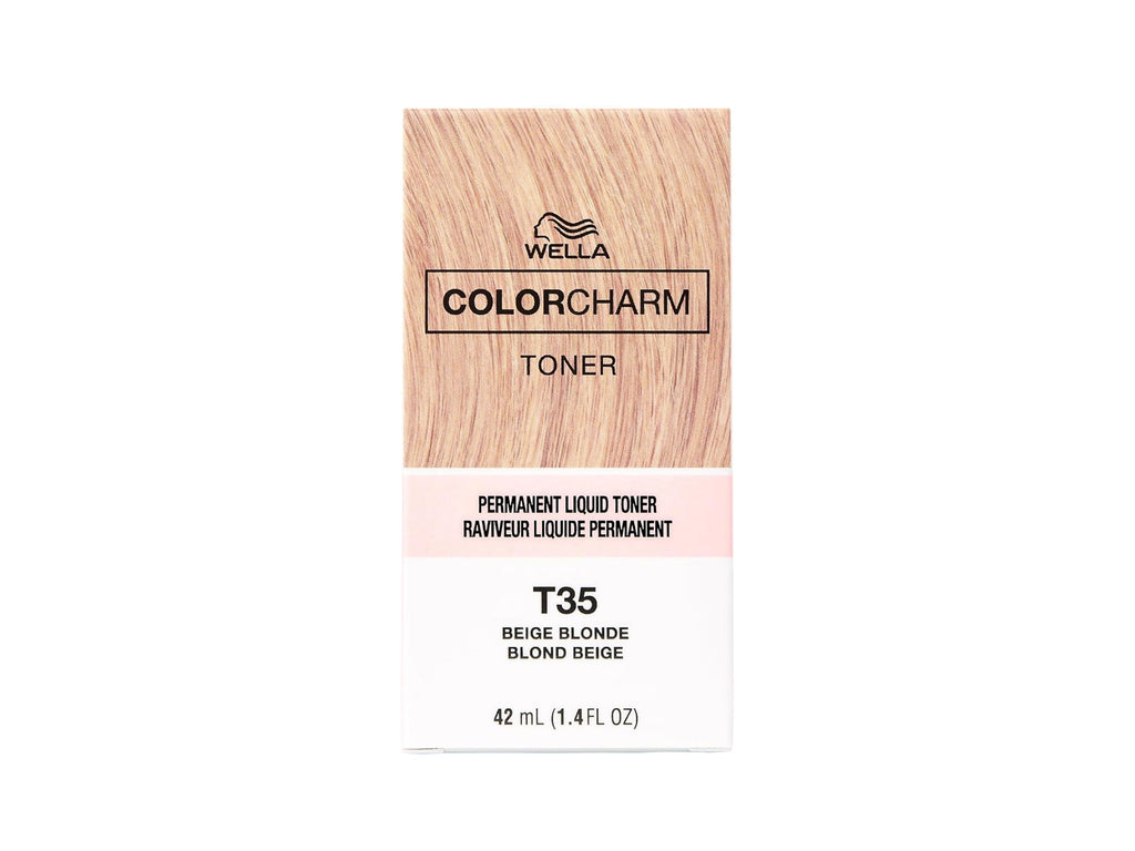 Wella Colour Charm Permanent Toner - #T35 Beige Blonde