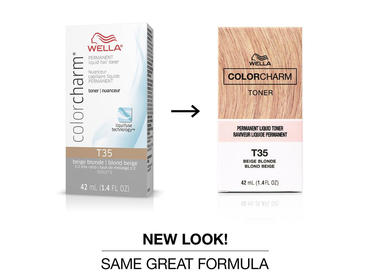 Wella Colour Charm Permanent Toner - #T35 Beige Blonde