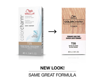 Wella Colour Charm Permanent Toner - #T35 Beige Blonde