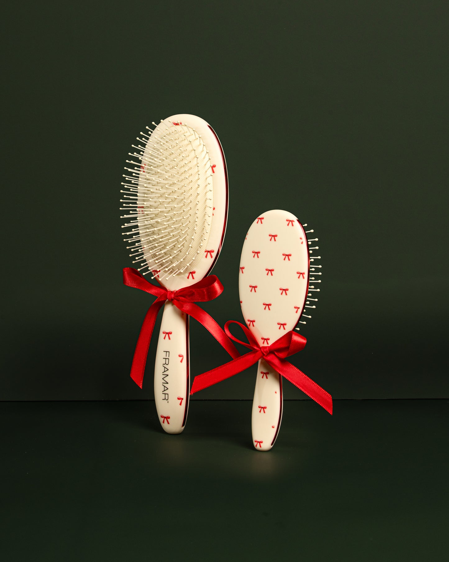 Framar Holiday Brush Duo - 2pc Detangle Hair Brush Set