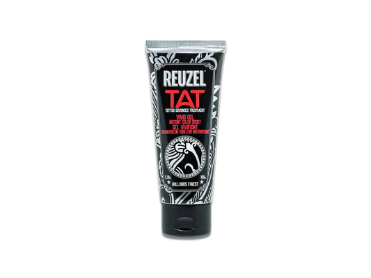 Reuzel Tat Vivid Gel - Instant Colour Boost, Keep Tattoos Vibrant For Longer With Reuzel Tat Vivid Gel, Tattoo Gel For Healed Tattoos - Soothe + Hydrate + Intensify Colour & Sharpness, Tattoo Maintenance, Tattoo Aftercare, Skin Art Care