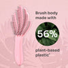 Wet Brush Go Green Curl Detangler Pink, Wetbrush Curly Hair Brush With Flexible Bristles And Brush Fingers To Gently Loosen Tangles I Curly Hair Without Tugging Or Damage, Wet Brush Go Green Brush - Brush Body Made ith 56% Plant Based Plastic, Curly Hair Brush, Wet Brush NZ, Salon Essentials, NZ Salon Supplies