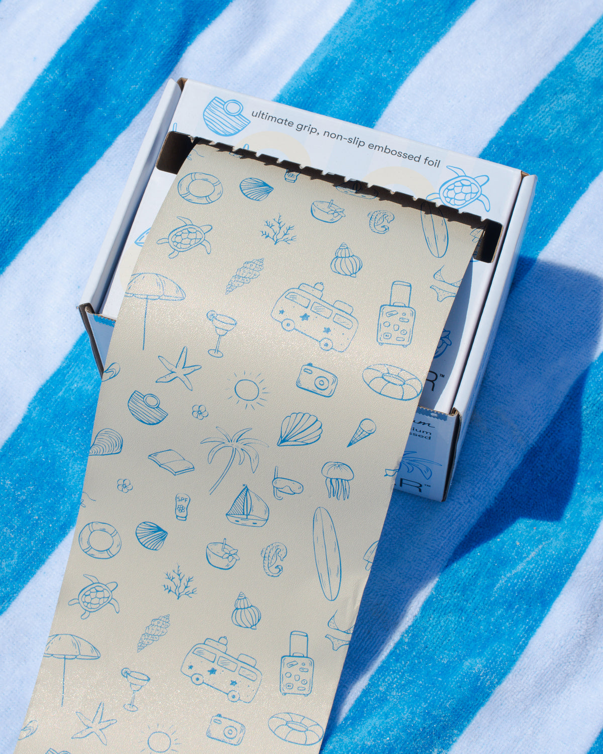 Framar Beach Bum Embossed Roll Foil 97.5m (320ft)