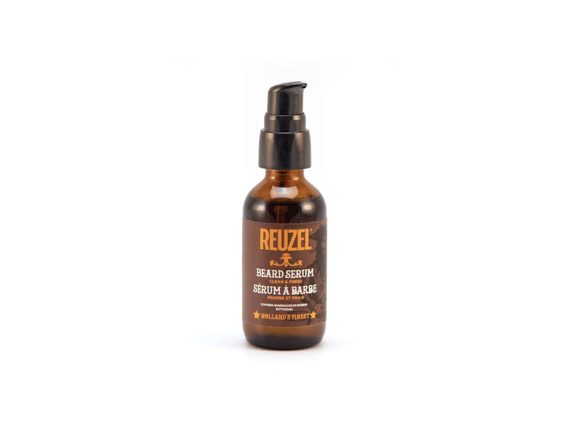 Reuzel Clean & Fresh Beard Serum Beard Oil 50ml, Reuzel, Clean & Fresh Fragrance Beard Serum, Mens Reuzel Beard Oil - Adds Light Weight Shine With A Light Citrus Mint Scent