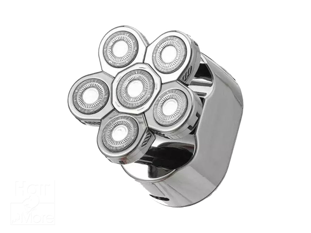 VGR Voyager Bald Head Shaver 6 Blade Rotary