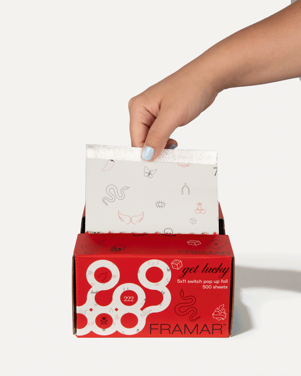 Framar Get Lucky Switch Pop Up Foil (500ct) 127 x 280mm (5x11) - Limited Edition