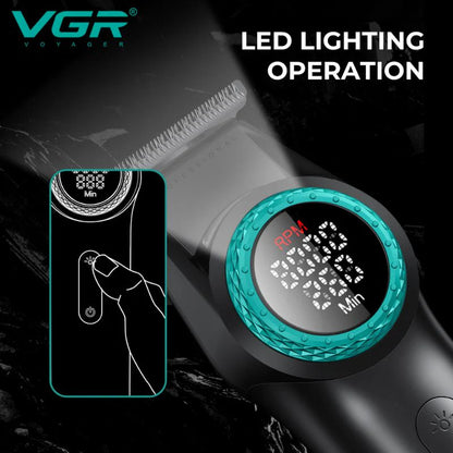 VGR Voyager Professional Hair Trimmer - Black