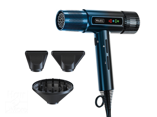 WAHL Vanquish T-Shaped Hair Dryer - Midnight Blue Editon