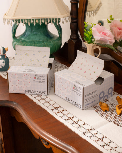 Framar Country Charm Switch Pop Up Foil (500ct) 127 x 280mm (5x11) - Limited Edition