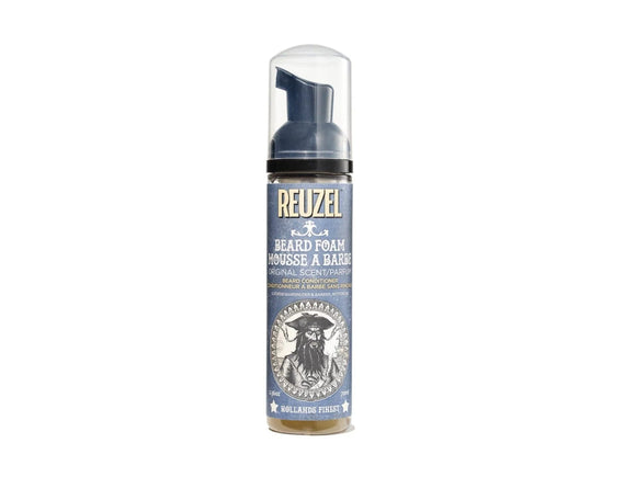 Reuzel Original Scent Beard Foam Leave In Beard Conditioner 70ml, Reuzel, Fresh Fragrance Beard Foam, Mens Reuzel Beard Leave In Conditioner Reduces Dry & Itchy Kin + Gives Beard Moisture & Thicker Appearance, Hair Products Online, Mens Grooming Products, Reuzel AU NZ, NZ Salon Supplies, NZ Barber Supplies 