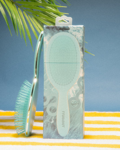 Framar Baecation Detangle Brush - Aqua