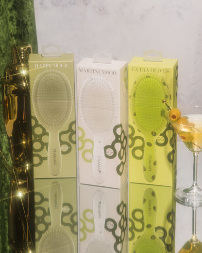 Framar Extra Dirty Detangle Hair Brush Retail Display 9pc