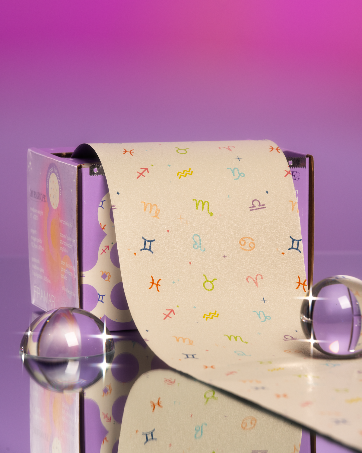 Framar Aurascope Embossed Roll Foil 97.5m (320ft) - Limited Edition