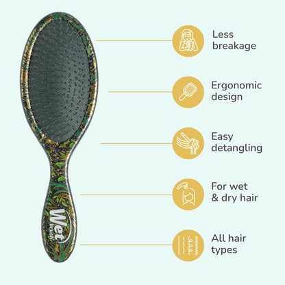 Wet Brush Original Detangler, Wicked 2.0 | Wicked for Good - Elphaba Wickedly Brave Kit