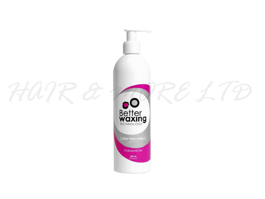 Better Waxing Technology After Wax Lotion - Green Tea 400ml, Post Waxing Skin Soothing Lotion Specifically For Sensitive Areas Like Bikini - Underarms Or Facial Waxing, Calm Skin After Waxing, NZ Hair and Beauty Supplies, NZ Professional Wax Supplies