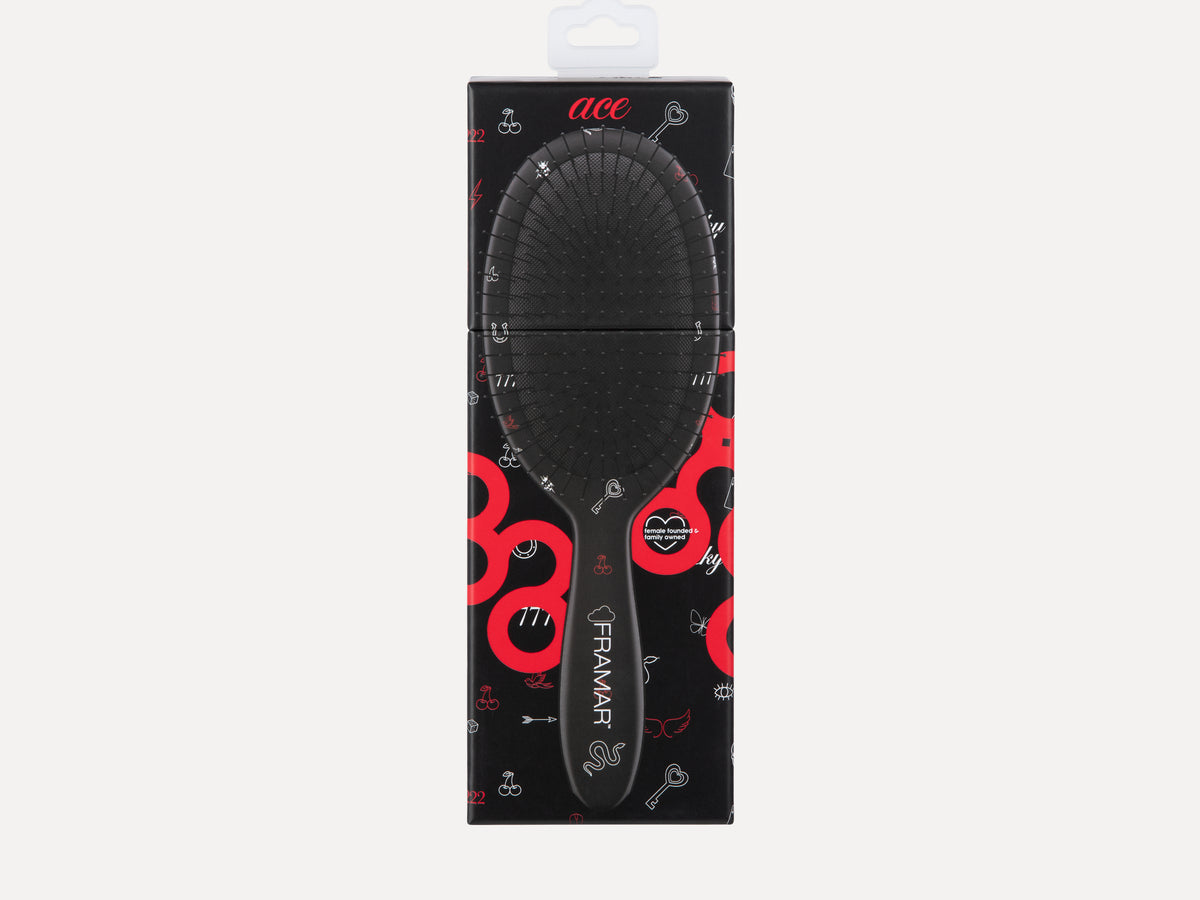 Framar Get Lucky 9PC Detangle Hair Brush Retail Display