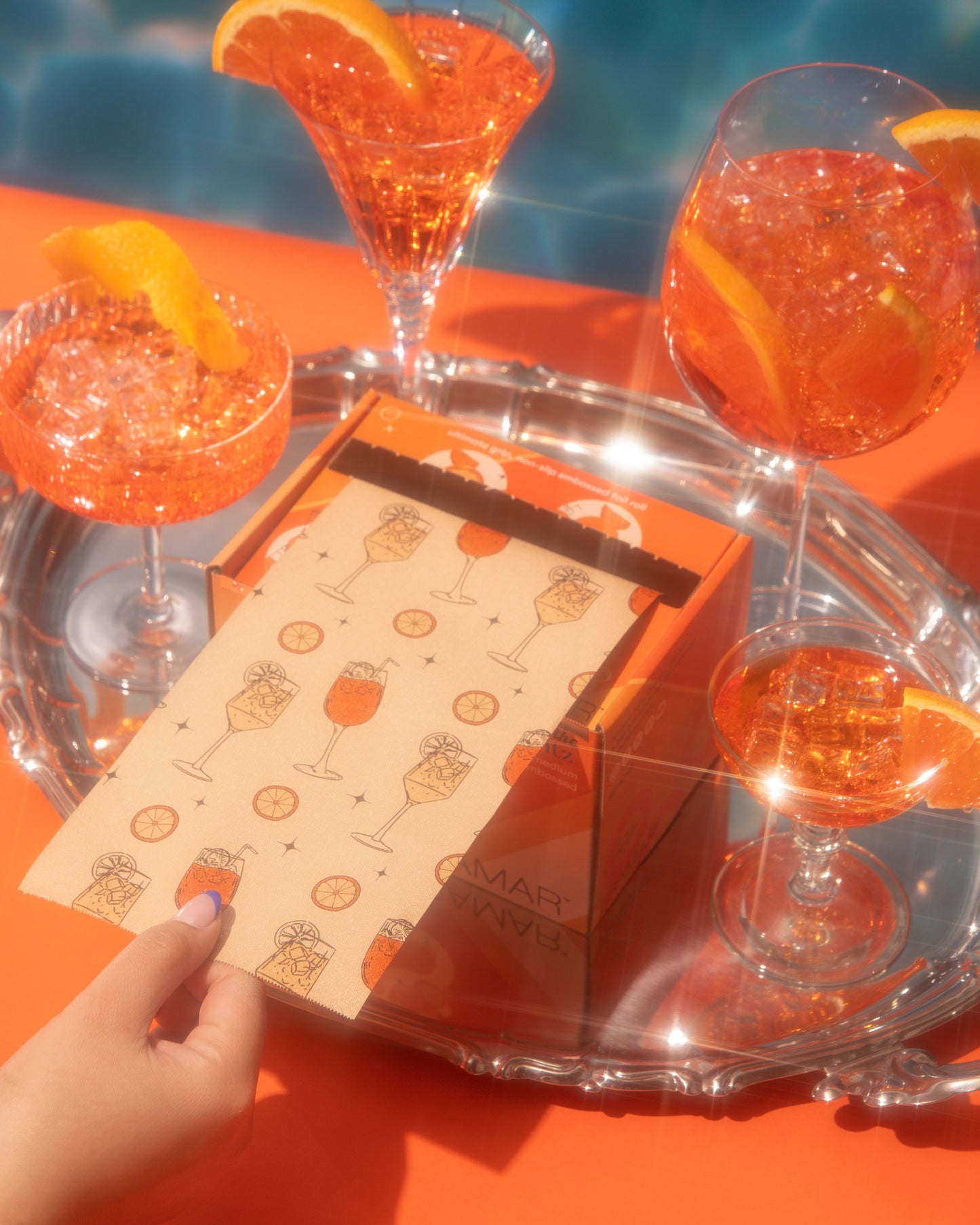 Framar Puttin' On The Spritz Embossed Roll Foil 97.5m (320ft) - Limited Edition (12pc CARTON)