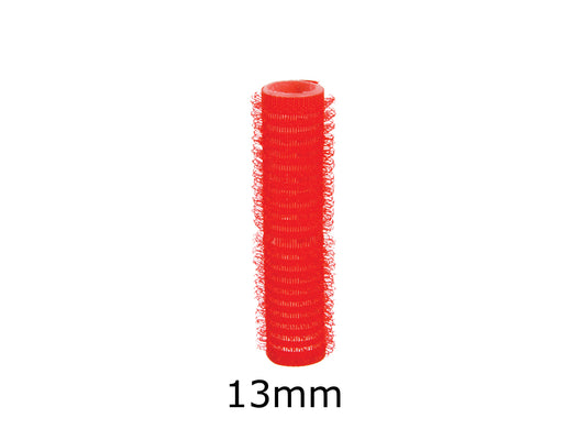 Hair Ware Self Grip Velcro Rollers Small Red 13mm 8 Pack, Hair Setting Rollers Small Red 8 Pack, Easy to Use Velcro Hair Rollers, Self Grip Hair Rollers - 13mm, Hair Ware Hair Rollers, Small Hair Setting Rollers, Professional Salon Supplies NZ