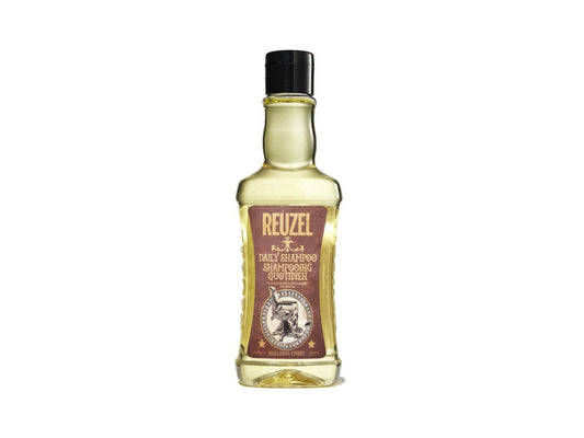 Reuzel Daily Shampoo 350ml, Nourishing Mens Shampoo For All Hair Types Ideal For Daily Use, Vegan Daily Shampoo With Witch Hazel + Nettle Leaf + Rosemary + Horsetail Root