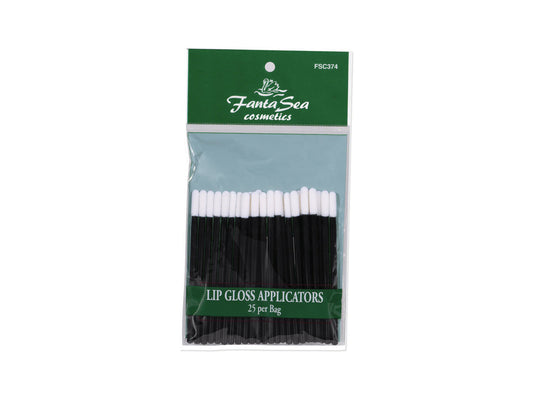 Fanta-Sea Disposable Lip Gloss Applicators - 25 Piece Pack, Ideal For Make Up Artists - Disposable Lip Gloss Wands, Soft Tip Lip Gloss Applicators, MUA Tools, Wedding Make Up Essentials, NZ Hair And Beauty Supplies, Professional Salon Supplies NZ