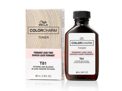 Wella Color Charm Liquid Toner #T81 Intense Ash Blonde