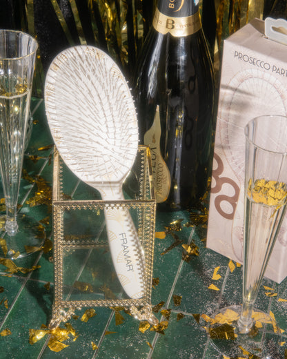 Framar Cheers Haters Detangle Brush - Prosecco Party