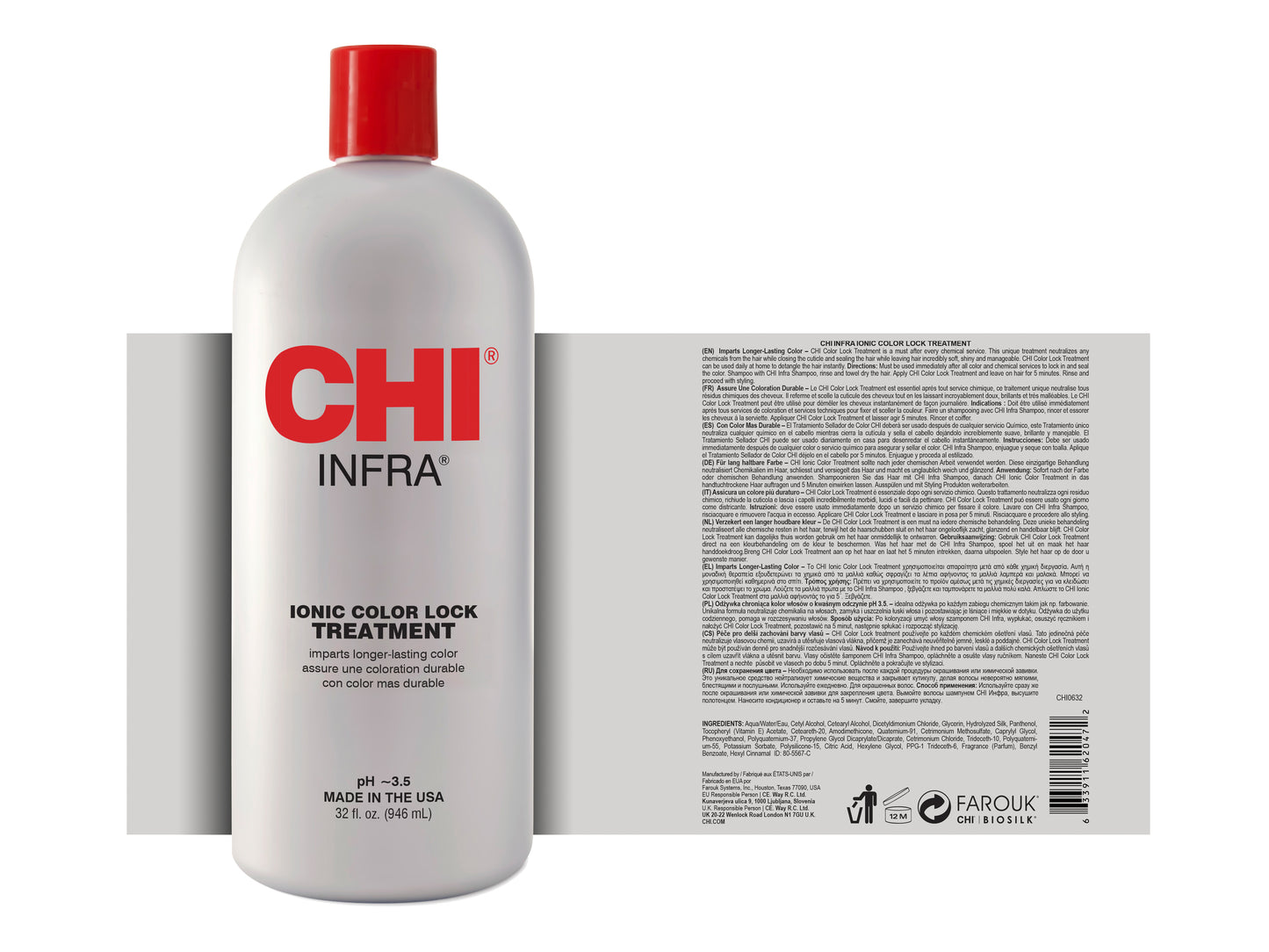 CHI Infra Ionic Color Lock Treatment 946ml