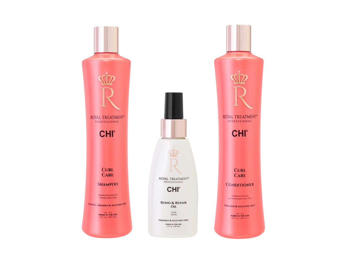 CHI Royal Treatment Professional Curl Care Essentials 3pc Gift Pack