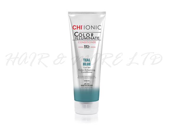 CHI Ionic Color Illuminate Conditioner 251ml - Teal Blue