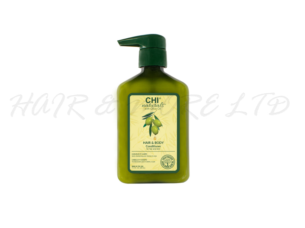 CHI Naturals with Olive Oil, Hair & Body Conditioner 340ml
